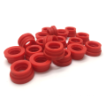 Customizable Hole Bound Round Hollow Rubber Seal Stopper Silicone Plug Grommet, Rubber Stopper rubber cap for tube